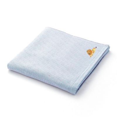 タオル美術館/タオルビジュツカン ライオン ヘリンボーン バスタオル パープル 【三越伊勢丹/公式】