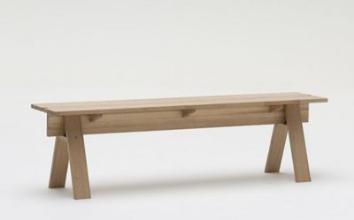  by カリモク ISHINOMAKI BENCH ピュアオーク 椅子