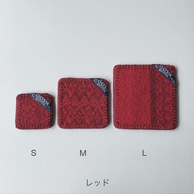 民族コースターＭ（同色・同サイズ２枚組）
