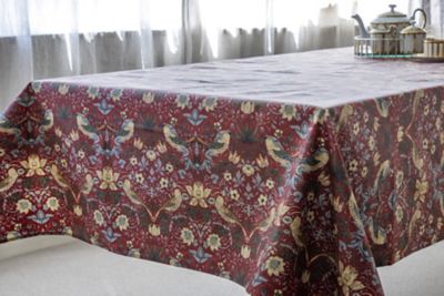 AXEL JAPAN/アクセルジャパン ウィリアムモリス いちご泥棒 撥水テーブルクロス レッド キッチン用品・調理器具【三越伊勢丹/公式】