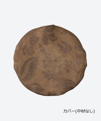 AX Linen＞円形ランチョンマット（ブラウン） | AXEL JAPAN