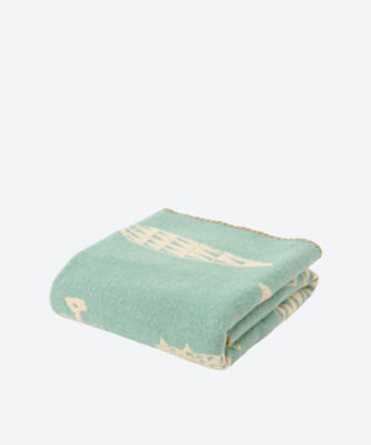 ミナペルホネンTamaウールブランケット mint大サイズ