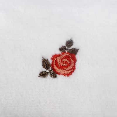 ＜ハイドロ銀チタン＞刺繍入りガーゼマスク　ふつうサイズ（１枚入）