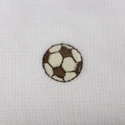  刺繍入りガーゼマスク 子どもサイズ サッカー 防災用品