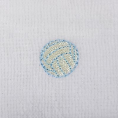 ＜ハイドロ銀チタン＞刺繍入りガーゼマスク　ふつうサイズ（１枚入）