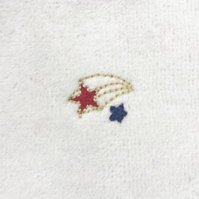 ＜ハイドロ銀チタン＞刺繍入りガーゼマスク　ふつうサイズ（１枚入）