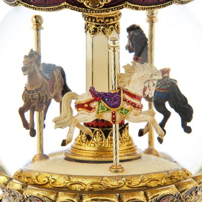 クリスマスおまとめ】アンティーク・メリーゴーランド | スノードーム