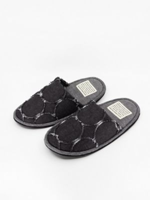 EGG SLIPPER －Cracked Denim Hoop
