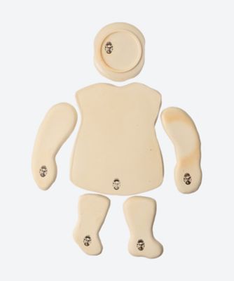 小皿＿ｂａｂｙ人形小皿６点ｓｅｔ
