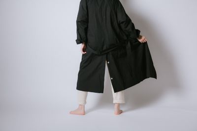 期間限定 数量限定 ユニセックスコート NR1908 （BLACK） yatra | ストラップ