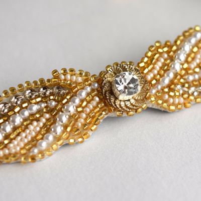 刺繍キット「バレッタ　”Ｒｕｂａｎ　Ｏｒ”」