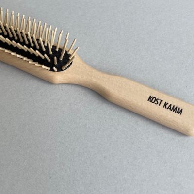 ＫＯＳＴ　ＫＡＭＭ　ビーチウッド　スレンダーシェイプ　ウッドピン　ヘアブラシ