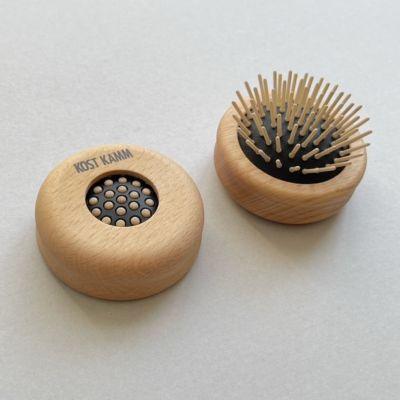 ＫＯＳＴ　ＫＡＭＭ　ビーチウッド　ポップアップ　ウッドピン　ヘアブラシ