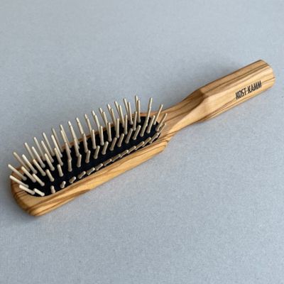 ＫＯＳＴ　ＫＡＭＭ　オリーブウッド　スレンダーシェイプ　ウッドピン　ヘアブラシ