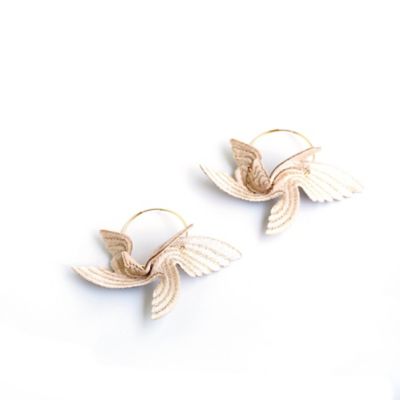 ＜NANA WATANABE＞ＪＯＹ　“ＬＩＴＴＬＥ　ＢＩＲＤ“　ピアス・アイボリー