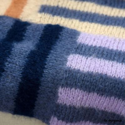 編み物キット「ブランケット　Ｒａｙｕｒｅｓ　ｄ’ｈｉｖｅｒ」
