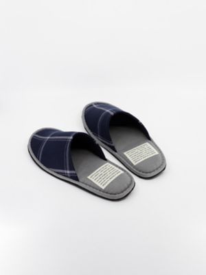 ＳＬＩＭ　ＳＬＩＰＰＥＲ　―ｙｕｇｅ　ｆａｂｒｉｃ　ｆａｒｍ＃２―　ネイビ―