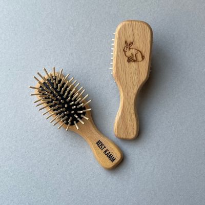 KOST KAMM ビーチウッド ウッドピン ミニ ヘアブラシ （ウサギ