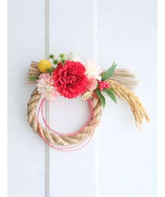 ＜Honey Garden＞ダリアのお飾り・はなやぎ（幅約２９ｃｍ）