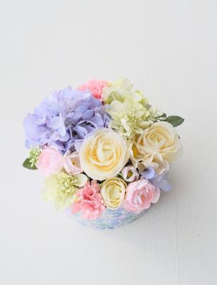 紫陽花アレンジメント　MIXBOX2015さま専用ページ リバティBoxアレンジメント・紫陽花ブルー | Honey Garden/ハニー