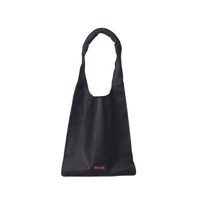 ＜andu amet＞シープスキン　トートバッグ　Ａｉｒｙ＿Ｎｉｌｅ　Ｂｌａｃｋ