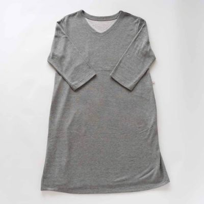 ＜SILKKI＞【ＳＩＬＫＫＩおまとめ】［シルクパジャマ］シルッキエアドレス　－Ｇｒａｙ－