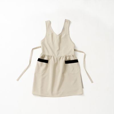 バッククロスギャザーエプロン 三越伊勢丹オンラインストア 公式