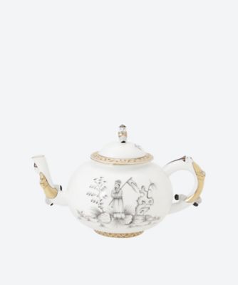 ＜Herend＞【受注生産】チャームオリエンタル　ティーポットＬ（パターン２）【２０２７年１月下旬以降お届け】