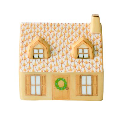 ＜Herend＞スイートホームボックス（イエロー）