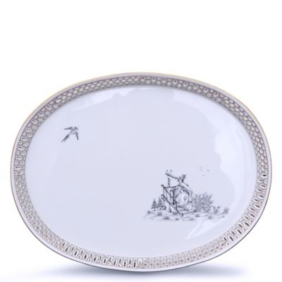 ＜Herend＞【受注生産】チャームオリエンタル　トレイ　マンダリン（パターン１）　【２０２７年１月下旬以降お届け】