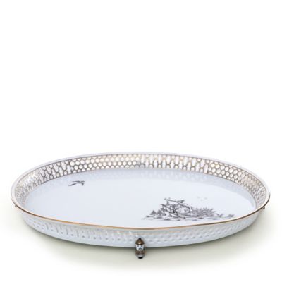 受注生産】チャームオリエンタル トレイ マンダリン（パターン1