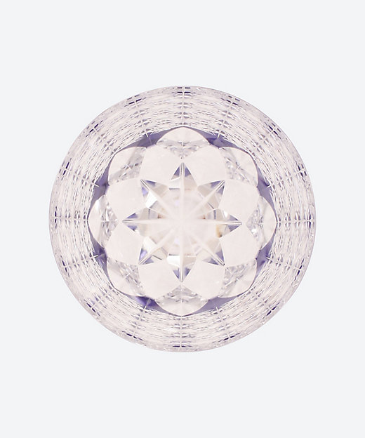 ロックグラス「玉菊つなぎ」 紫