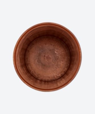 【受注商品】銅製ビアカップ（大）　丸つち目