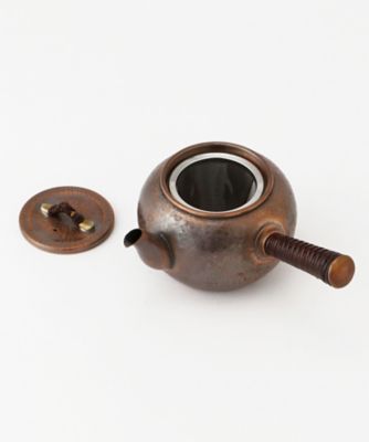 竜頭徳利です 急須です 銅製 工芸品 美術品 置物
