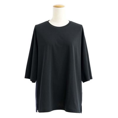 Y's for living/ワイズフォーリビング HG天竺 シャツ レディース ブラック ルームウェア【三越伊勢丹/公式】