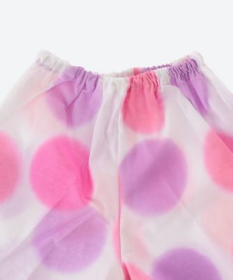 子ども甚平　シャボン玉　ピンク　９０・１００・１１０