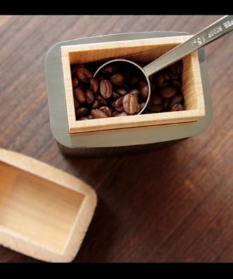【越品】朝倉家具　桐コーヒーキャニスター
