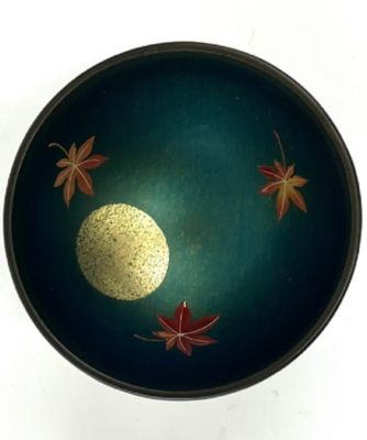 佐藤裕美 宙ｃｏｃｏｒｏおちょこ 春夏秋冬シリーズ２ 月ともみじ