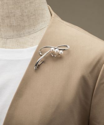 MITSUKOSHI　アコヤパールブローチ・ペンダント SVアコヤパールブローチ | 森パール/モリパール | 三越伊勢丹