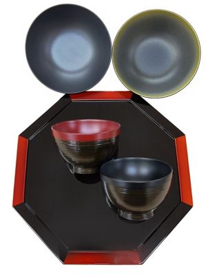 ♡お茶会にも♪お値下げしました【新品✨未使用】山中漆器☆御銘々皿五組セット価格 セール品】 ホーム・キッチン＆アートの和食器 | 三越伊勢丹