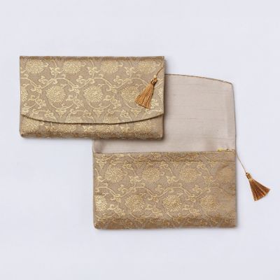 ＜嘉門工藝＞懐紙入れ　牡丹唐草