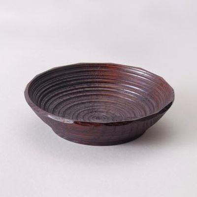 花鳥文美濃焼湯呑み＋沢栗山皿（3．5寸）1客 | 嘉門工藝