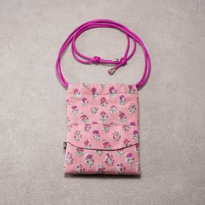 カラフル携帯サコッシュ ピンク | 嘉門工藝/カモンコウゲイ | 三越