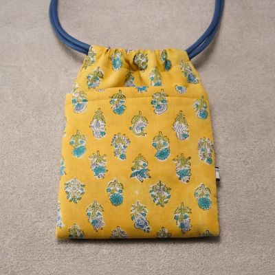 カラフル携帯サコッシュ イエロー | 嘉門工藝/カモンコウゲイ | 三越