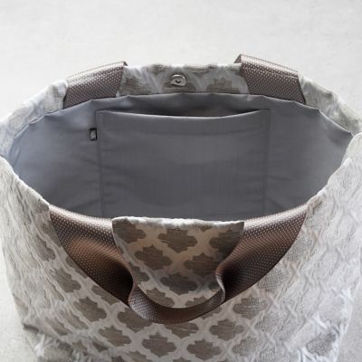 モロッカントートバッグ うさぎチャームつき | 嘉門工藝