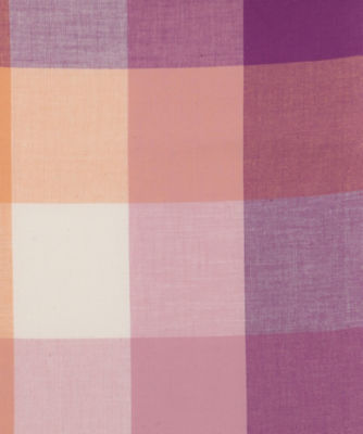 片貝木綿 格子 赤紫・橙 | ファッション・服 | 三越伊勢丹オンライン 