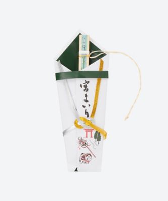お宮参り小物セット　白　ポリエステル