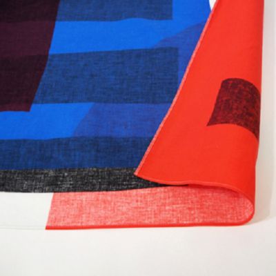 ＜鈴木マサル＞風呂敷　ダブルフェイス　ＷＡＴＥＲ　ＢＩＲＤグリーンネイビー　ＳＴＲＩＰＥ　ＨＯＲＳＥブルーレッド　１００
