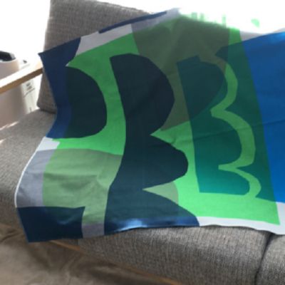 ＜鈴木マサル＞風呂敷　ダブルフェイス　ＷＡＴＥＲ　ＢＩＲＤグリーンネイビー　ＳＴＲＩＰＥ　ＨＯＲＳＥブルーレッド　１００
