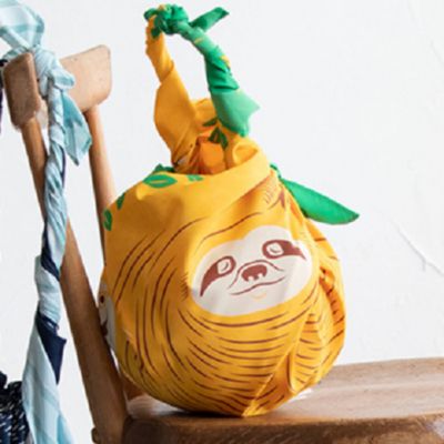 アクアドロップ（撥水風呂敷）ぶらさがりコチャエ　ナマケモノ・コウモリ　７０